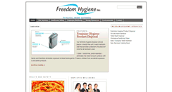 Desktop Screenshot of freedomhygiene.com
